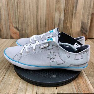Womens DC Shoe Co Cleo size 10 Canvas Athletic Sneakers Shoes